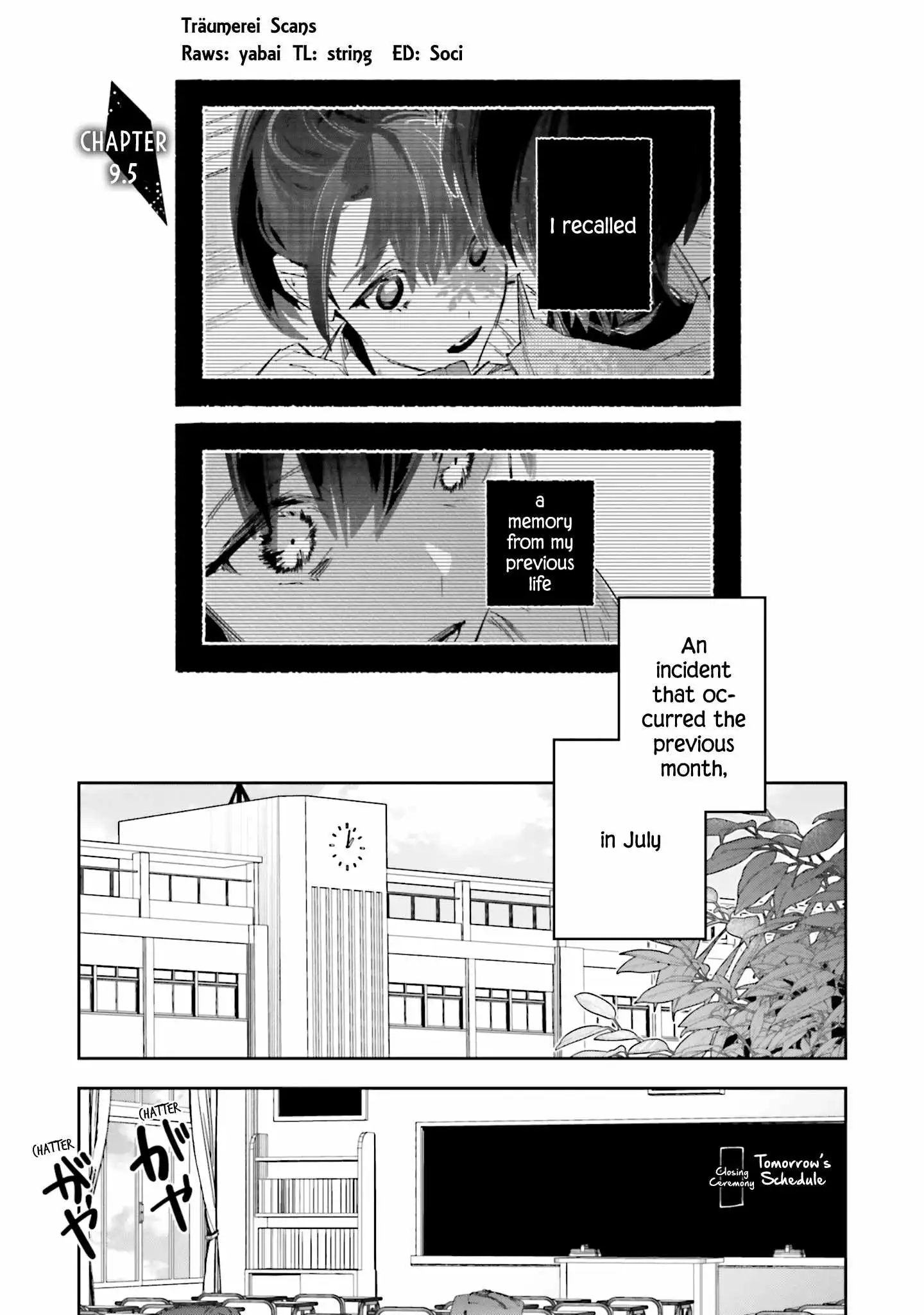 I Reincarnated as the Little Sister of a Death Game Manga's Murd3r Mastermind and Failed Chapter 13.5 1